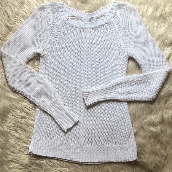 A.L.C. Sweaters - A.L.C. white cotton pullover sweater 😍